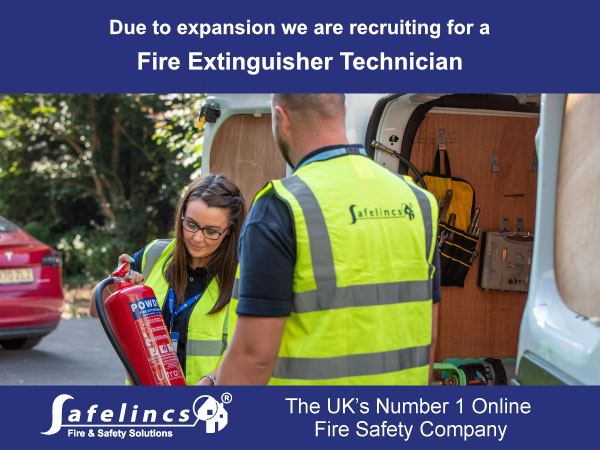 Experienced Fire Extinguisher Technician - Jobs at Safelincs in Alford, Lincolnshire